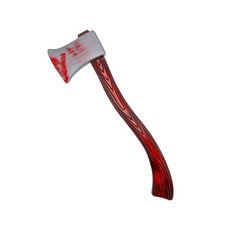 Fake Bloody Chopping Axe Prop 60cm Plastic Fancy Dress Halloween Party Accessory