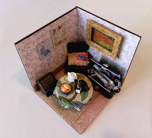 Miniature artisan borrower - miniature,