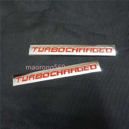 Red turbocharged silver - 2x,