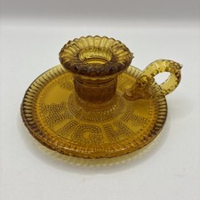 Antique/Vintage Amber Pressed