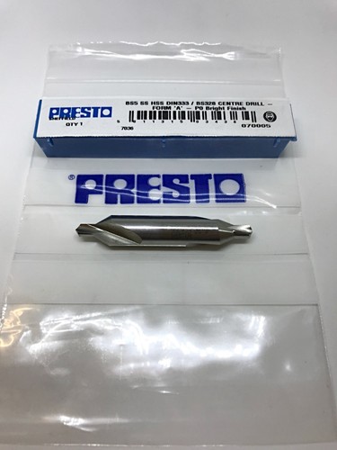Presto hss centre drills - hss,