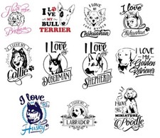 Decals - Bichon / Terrier /