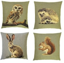 FOREST ANIMALS OWL SQUIRREL