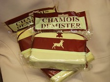 CHAMOIS DEMISTER PAD REAL SKIN