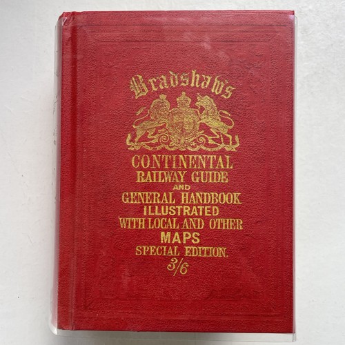 Bradshaws continental railway - bradshaws,