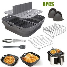 8Pcs Air Fryer Liner