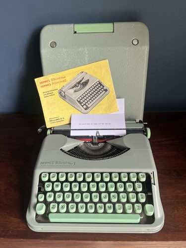 Hermes baby rocket typewriter - hermes,