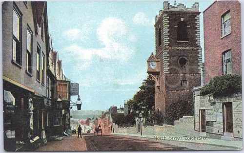 Antique postcard north - postcard,