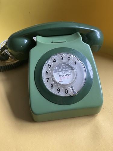 Gpo 8746g vintage green rotary - 8746g,