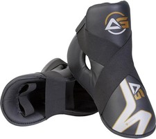 Semi Contact Kickboxing Boots Foot Guards Taekwondo Karate Kids, Adults Pads