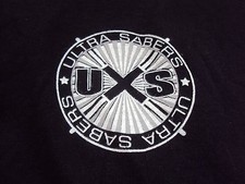 Ultrasabers Logo Black T-Shirt