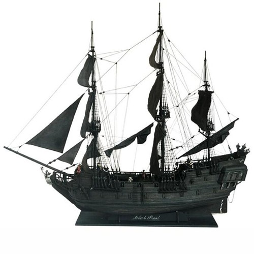 Wooden sailboat model - wooden,