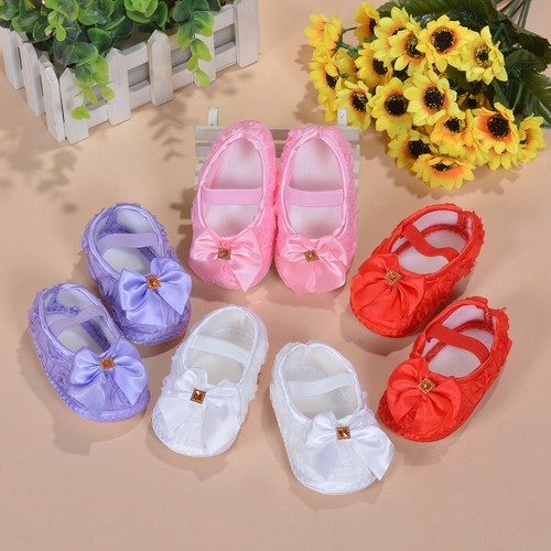 Baby girls flower - shoes, in
