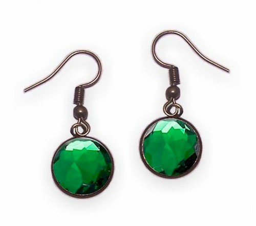 14mm earrings hooks antique - -,