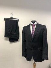 BAUMLER 2PC NAVY PURE NEW WOOL