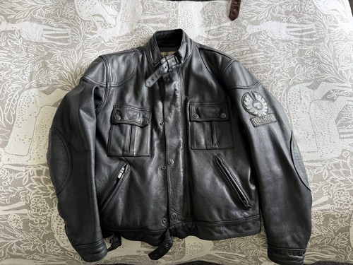 Belstaff leather jacket not - belstaff,