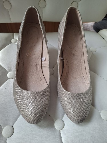 Sparkly light gold ladies - light,