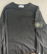 Black Stone Island crew neck