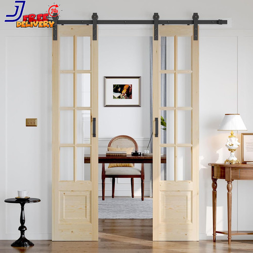 Clear glass french interior - glass,