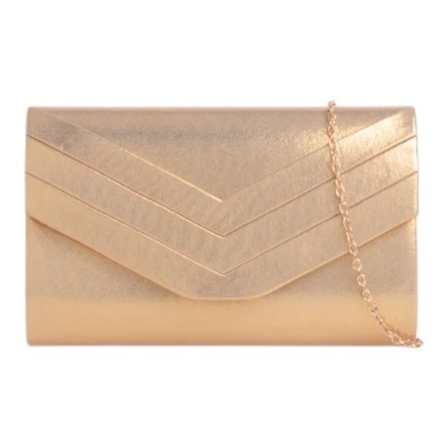 Ladies suede envelope clutch - suede,