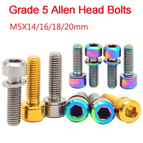 Titanium screws mtb bike - m5,