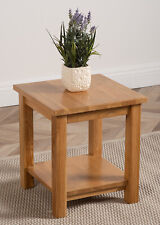 Oslo Solid Oak Lamp Table |
