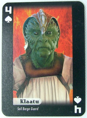 Playing card star wars - 1,