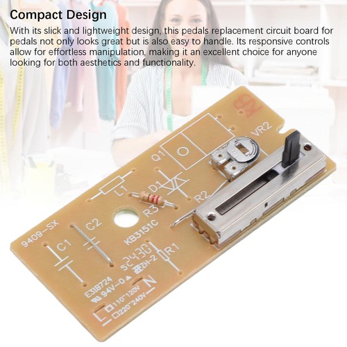 Sewing machine pedal circuit - sewing,