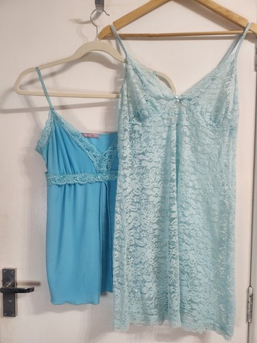 Vintage blue baby doll - x,