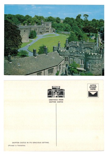 Postcard skipton castle - postcard,