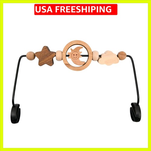 Natural wooden activity toy - natural,