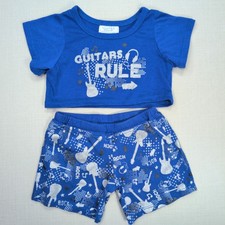 Build a Bear Blue Guitars Rule