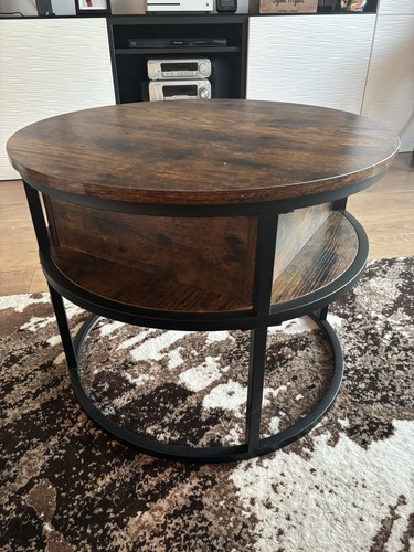 Rustic wooden coffee table - rustic,