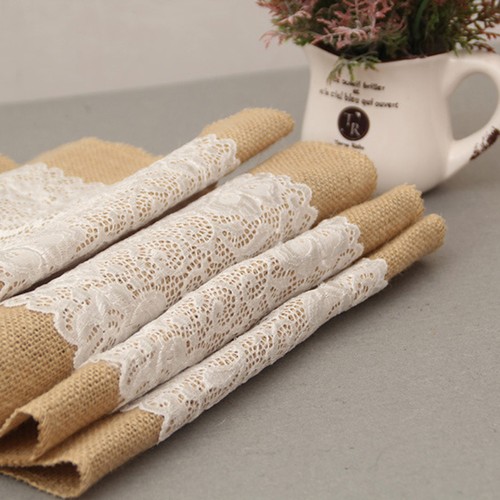 30cm vintage burlap lace - burlap,