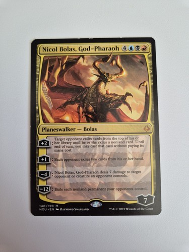 Nicol bolas god pharoah magic - nicol,