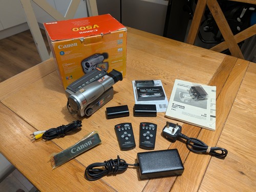 Canon v500 hi8 camcorder - canon,