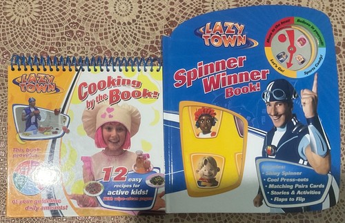 Lazy town hardcover - x,