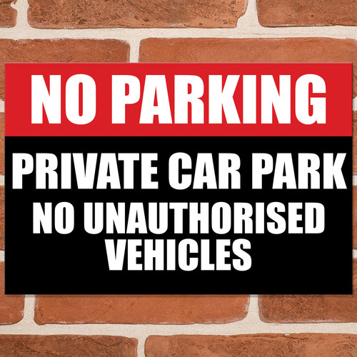 Private car park - park, metal