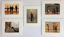 'The Classics Collection' by Jack Vettriano Set of 5 Mounted Art Prints 10" x 8"