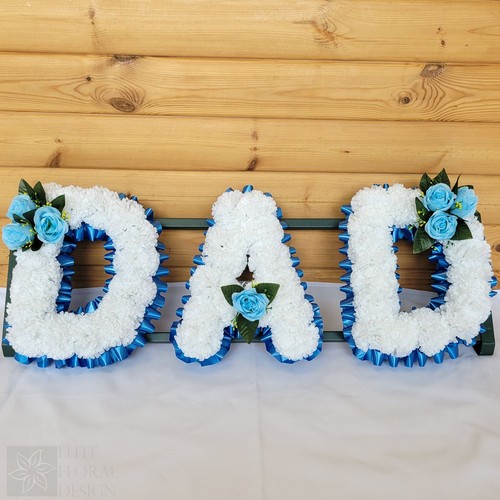 Dad funeral flowers artificial - funeral,