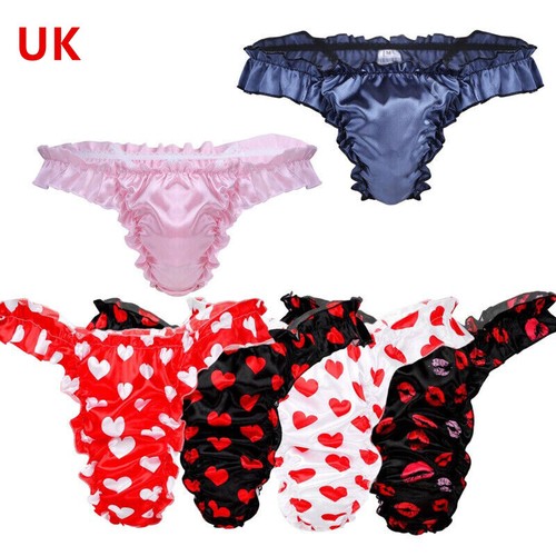Men briefs panties shiny - men's,