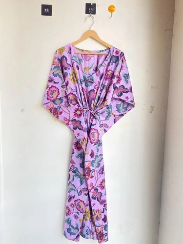 Indian cotton purple floral - purple,