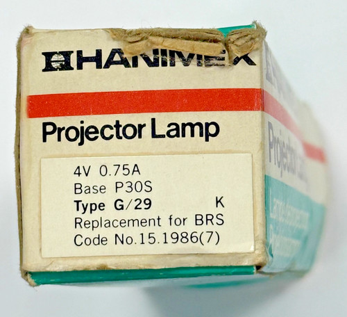 Hanimex 0 75a - 4v, 0.75a