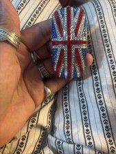 Butler & Wilson Diamonte Union Jack Bracelet. Excellent Condition