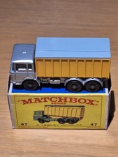 Matchbox 1-75 Series DAF Container Truck (1968).MB47c MINT with Origional Box.