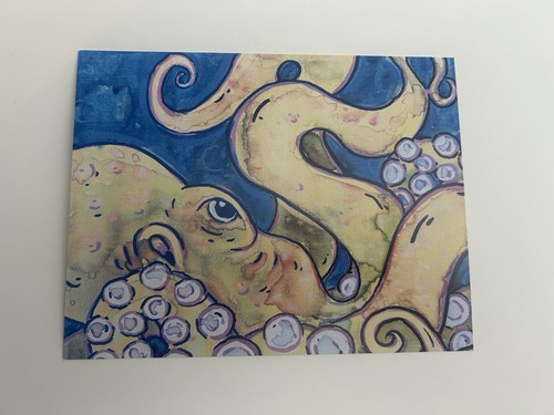 Octopus art print - octopus,