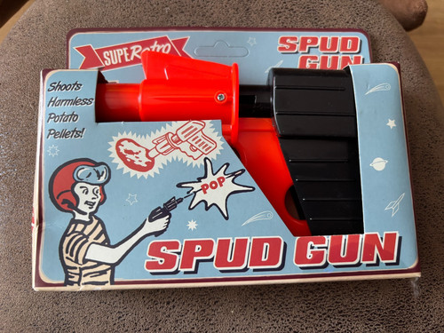 Spud gun plastic potato - plastic,