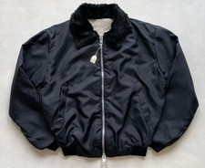 NOS Vtg 1970s Men’s Cropped Bomber Jacket Teddy Collar