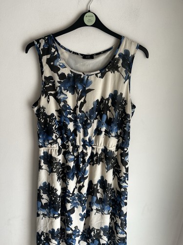 Floral blue summer - floral, dress