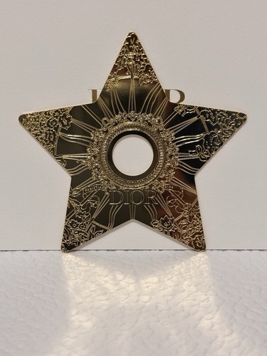 Dior metal golden star - dior,
